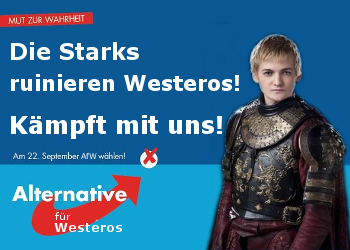 Joffrey Wahlplakat